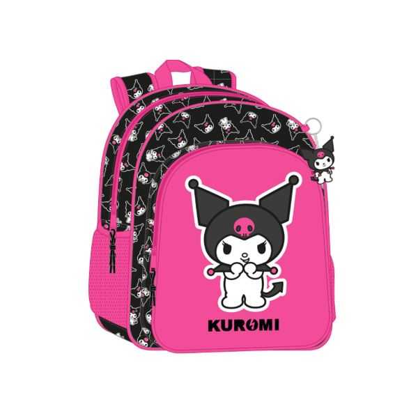 kuromi mochila adaptable carro (safta - 612541180)