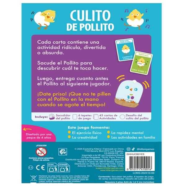 culito de pollito (asmodee - ekihucb01es)