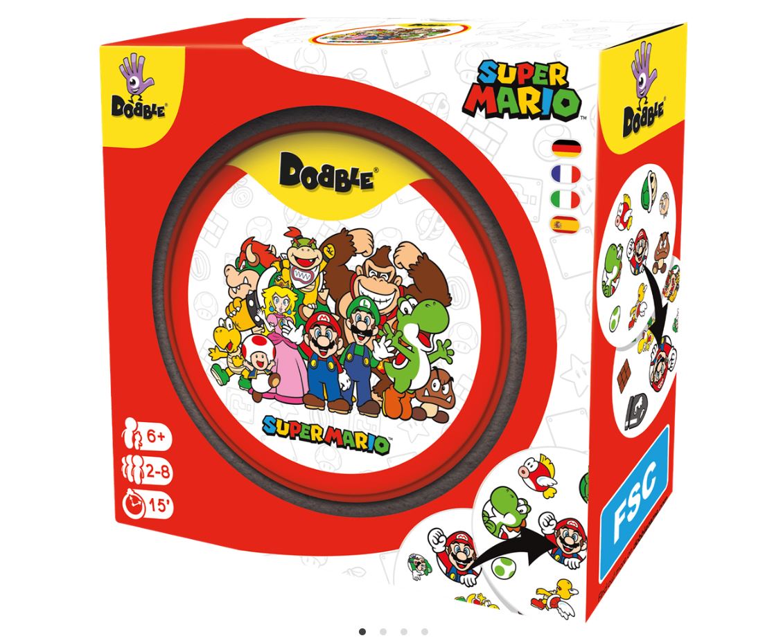dobble super mario (asmodee - dobsm07dees)