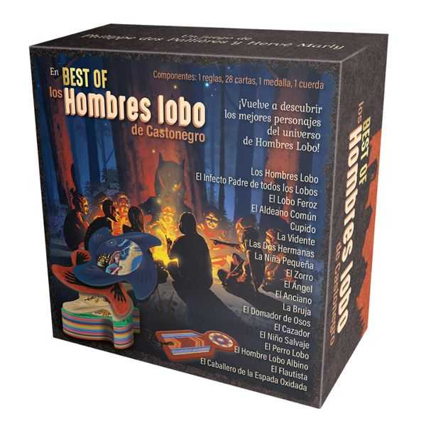 los hombres lobo de castronegro best of (asmodee - lob06es)
