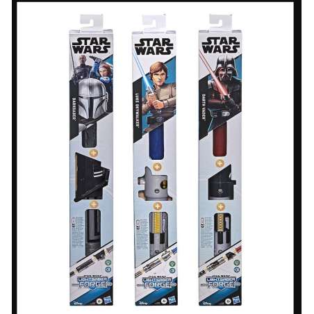 star wars lightsaber force sable ( hasbro - f11355l0)
