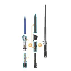 star wars lightsaber force sable ( hasbro - f11355l0)