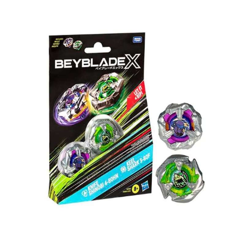 beyblade bbx dual pack surtidos (hasbro - f9586eu4)