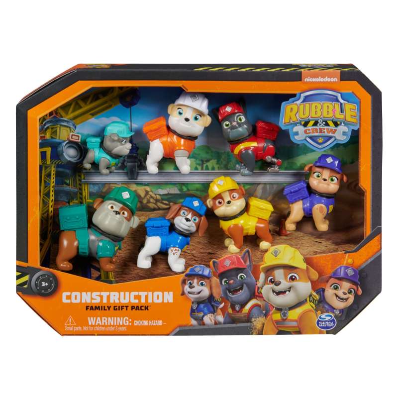 rubble´s crew gift pack de figuras (spin master - 6067084 rubble´s crew gift pack de figuras (spin master - 6067084