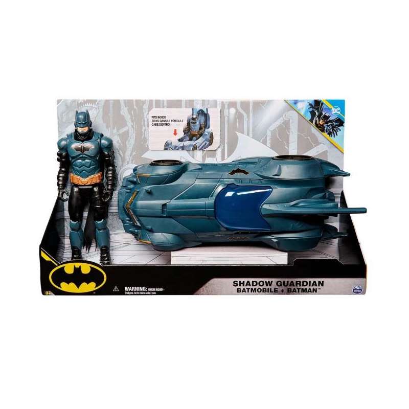 batman batmovil + figura batman 30 cm ( spin master - 6070521 ) batman batmovil + figura batman 30 cm ( spin master - 6070521 )