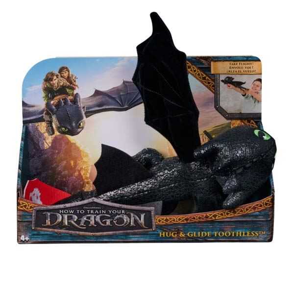dragones movie dragon toothless vuela y abraza (spin master - 6072913)
