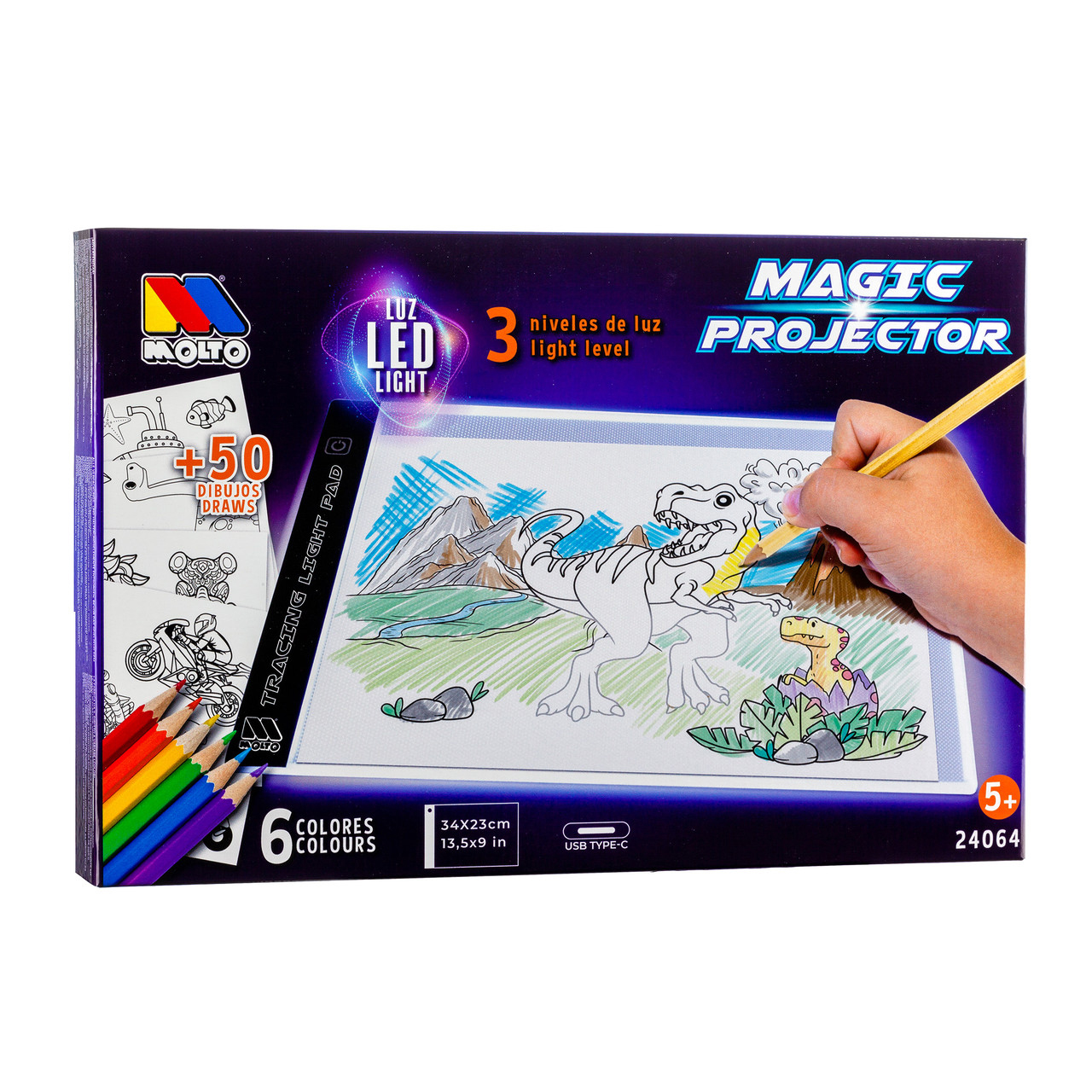 molto proyector magico con accesorios ( molto - 24064 )