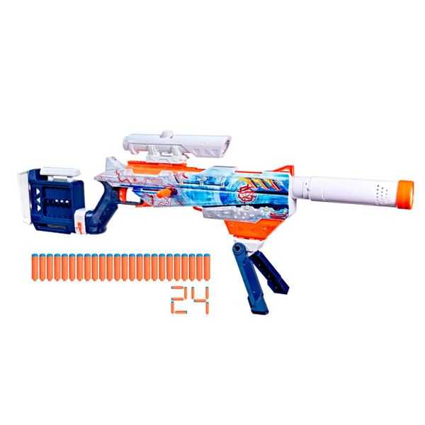 nerf load out artic zerostriker (hasbro - g17634n0)