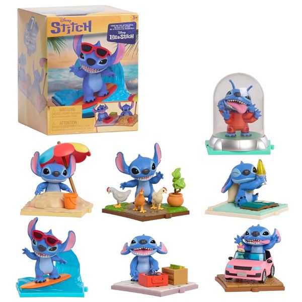 stitch movie caja coleccionable 7 escenas (just play - 46109)