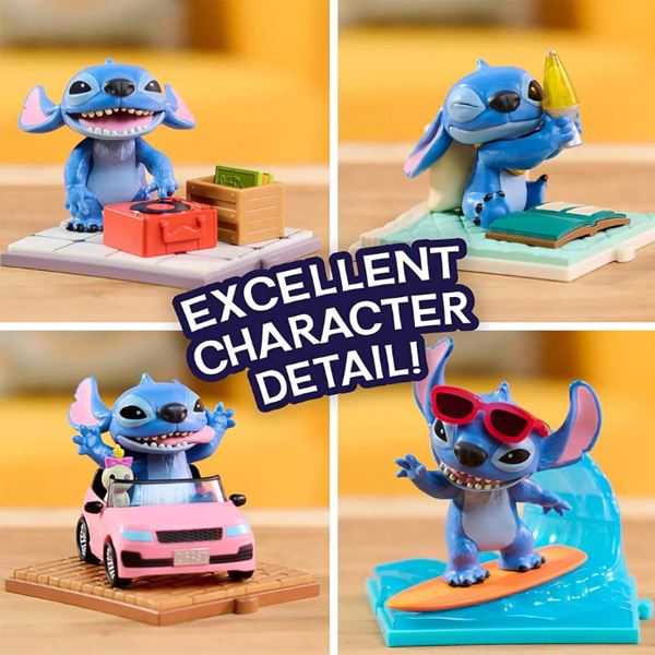 stitch movie caja coleccionable 7 escenas (just play - 46109)