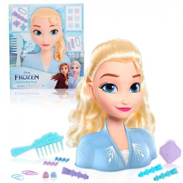 disney princess frozen ii busto de diseÑo basico elsa (just play - 32806)