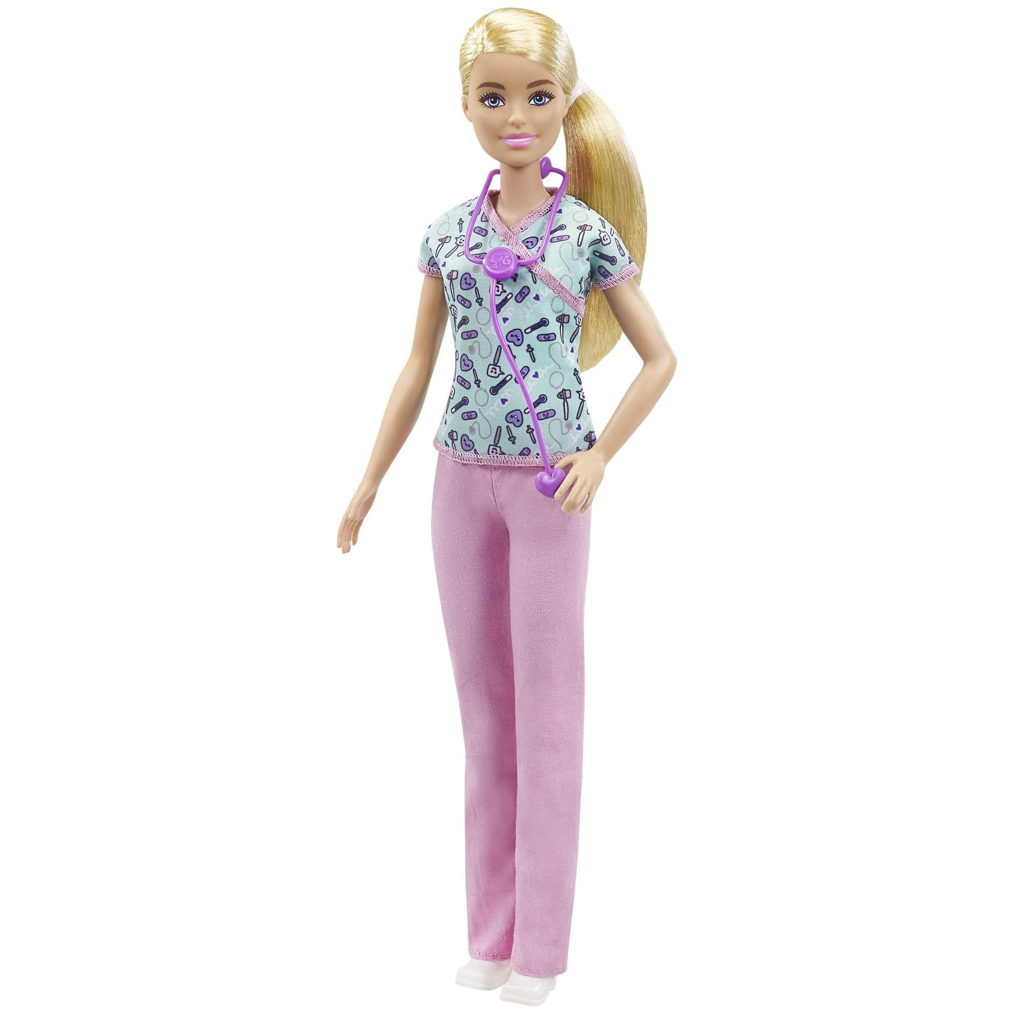 barbie tu puedes ser enfermera (mattel - gtw39)