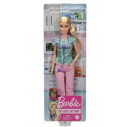 barbie tu puedes ser enfermera (mattel - gtw39)