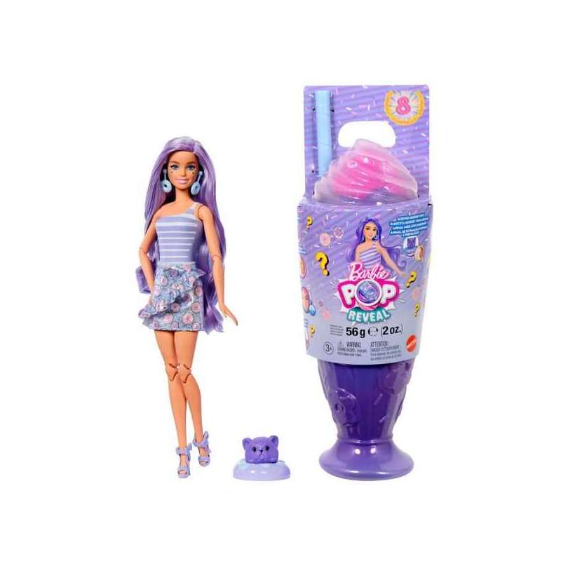 barbie pop reveal dulces muÑeca sorpresa (mattel - jfy00)