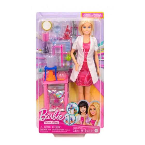 barbie tu puedes ser cientifica (mattel - jcr70)