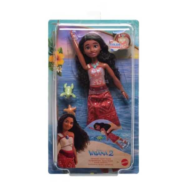 disney vaiana 2 muÑeca nadadora (mattel - jff09)