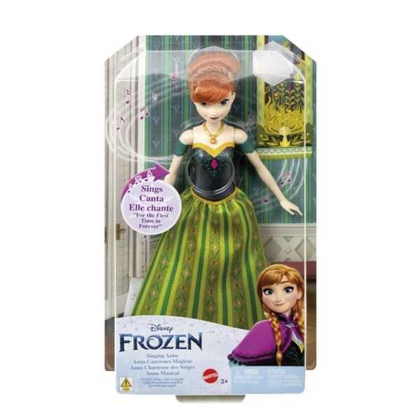 disney frozen anna musical (mattel - jdx49)