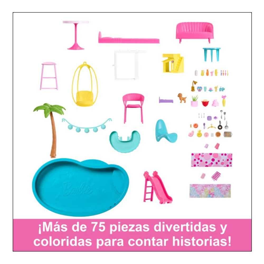 barbie dreamhouse (mattel - hmx10)
