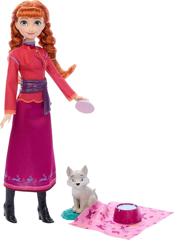 disney frozen muÑeca anna con zorrito (mattel - jfg17) disney frozen muÑeca anna con zorrito (mattel - jfg17)