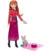 disney frozen muÑeca anna con zorrito (mattel - jfg17)