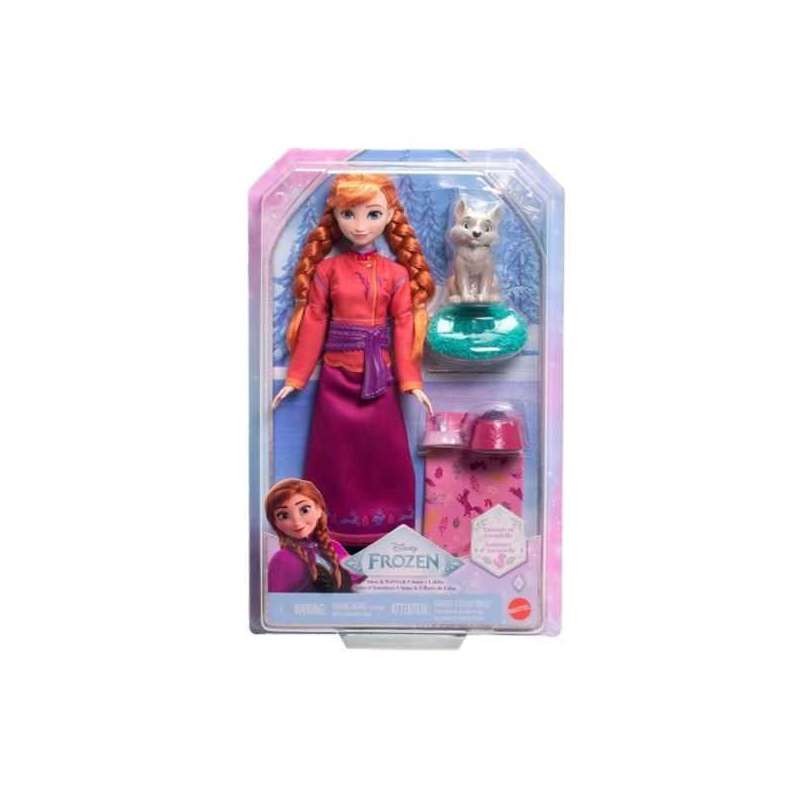disney frozen muÑeca anna con zorrito (mattel - jfg17)