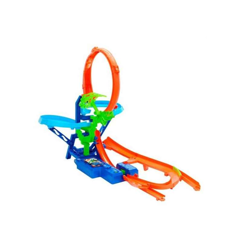 hot wheels pista acrobatica choque en el aire (mattel - jfd12)