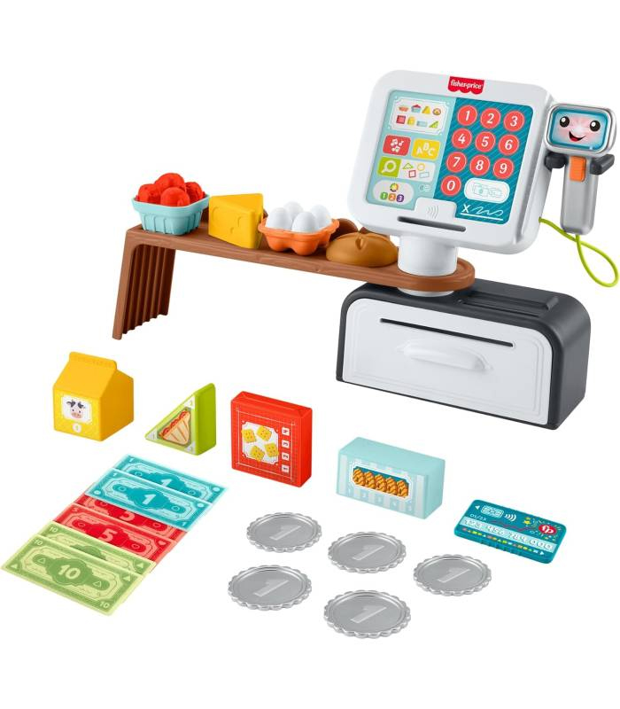 fisher-price caja registradora (mattel - jgx00)