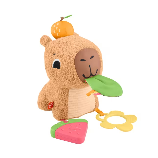 fisher-price peluche capibara abracitos ( mattel - hyr54)