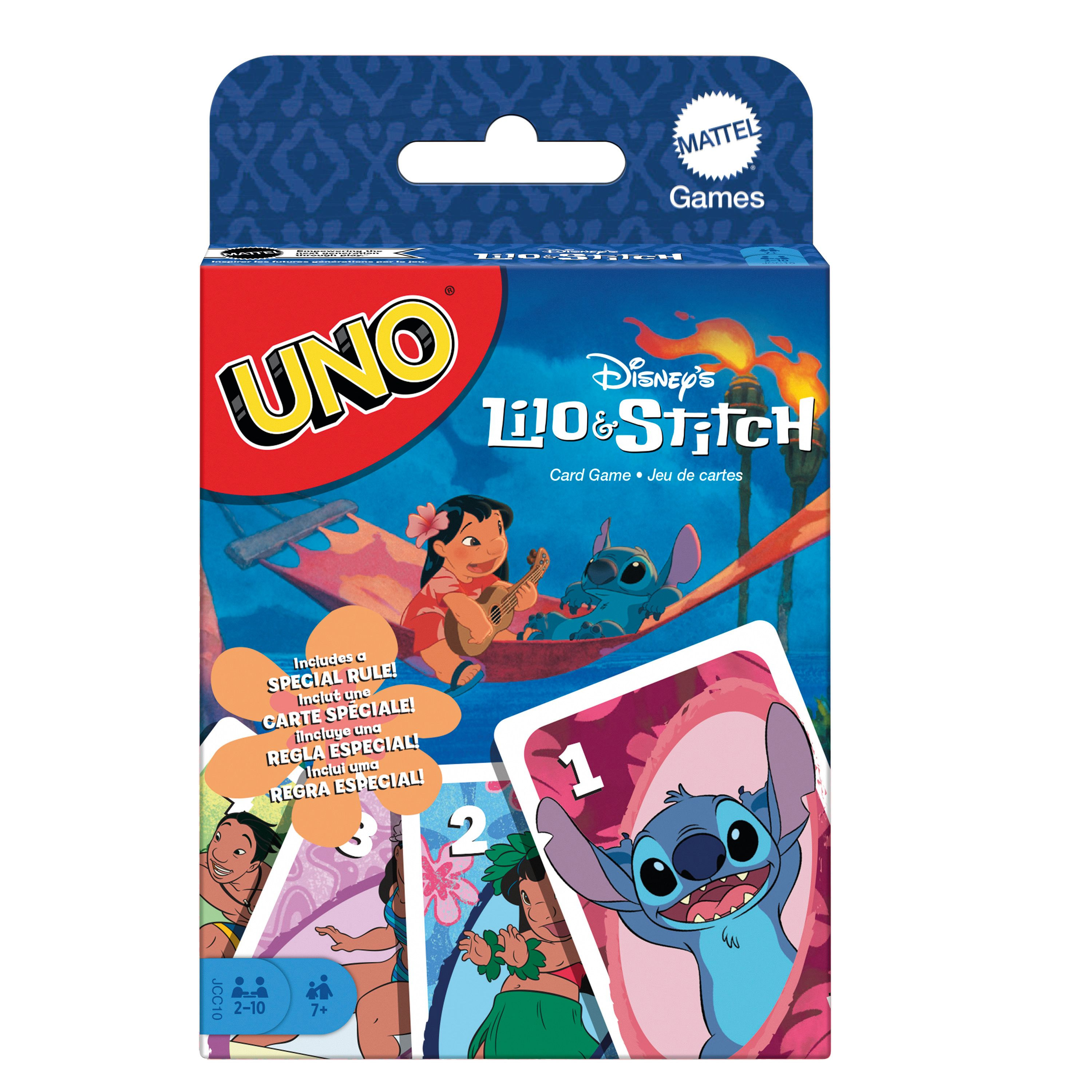 uno lilo & stitch disney ( mattel - jcc10)