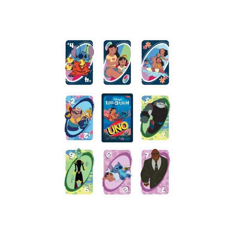 uno lilo & stitch disney ( mattel - jcc10)