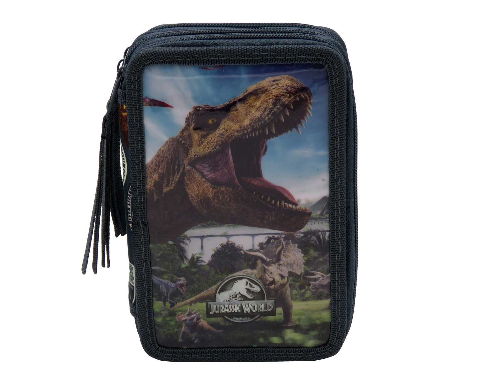 jurassic world plumier 3 pisos con material (cyp imports - ep-343-jw)