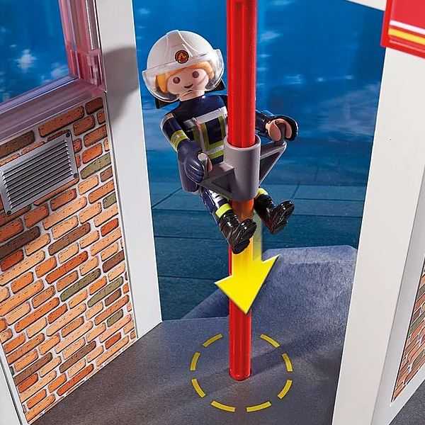 playmobil parque de bomberos ( playmobil - 9462)