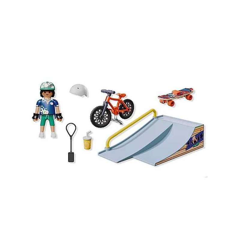 playmobil snowboarder con rampa (playmobil - 71798) playmobil snowboarder con rampa (playmobil - 71798)