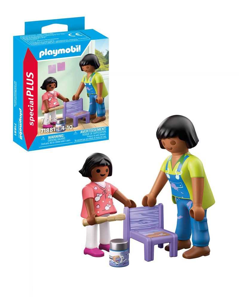 playmobil decoradora (playmobil - 71881)