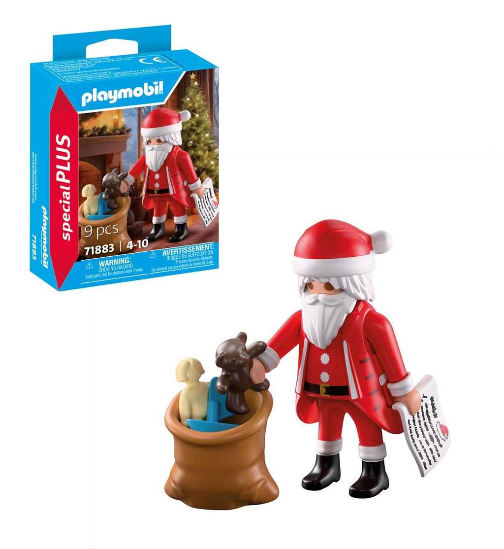 playmobil papa noel con lista de deseos (playmobil - 71883)