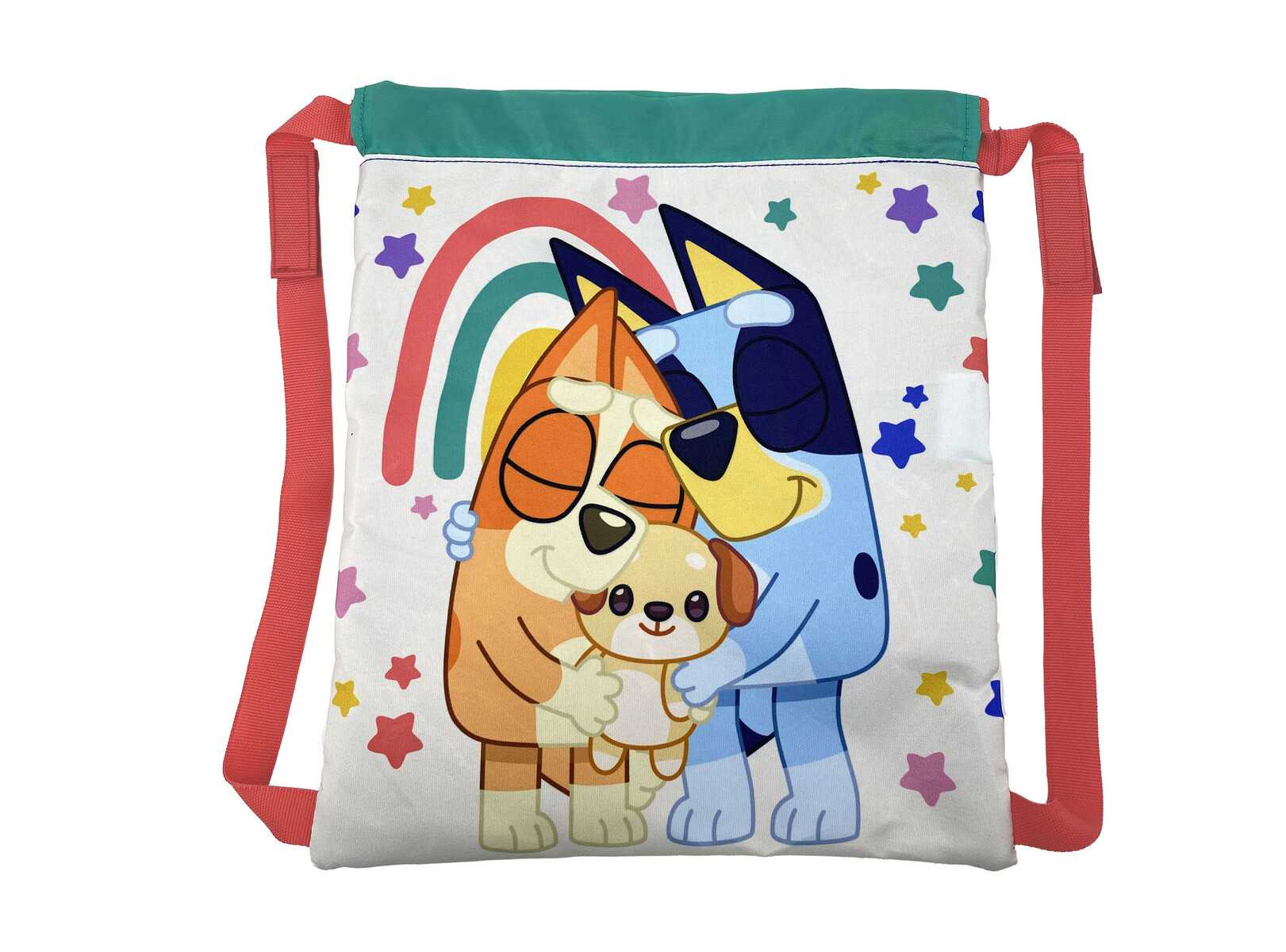 bluey mochila saco rainbow (cyp imports - mc32-03by)