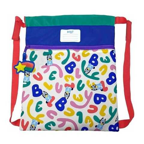 bluey mochila saco rainbow (cyp imports - mc32-03by)