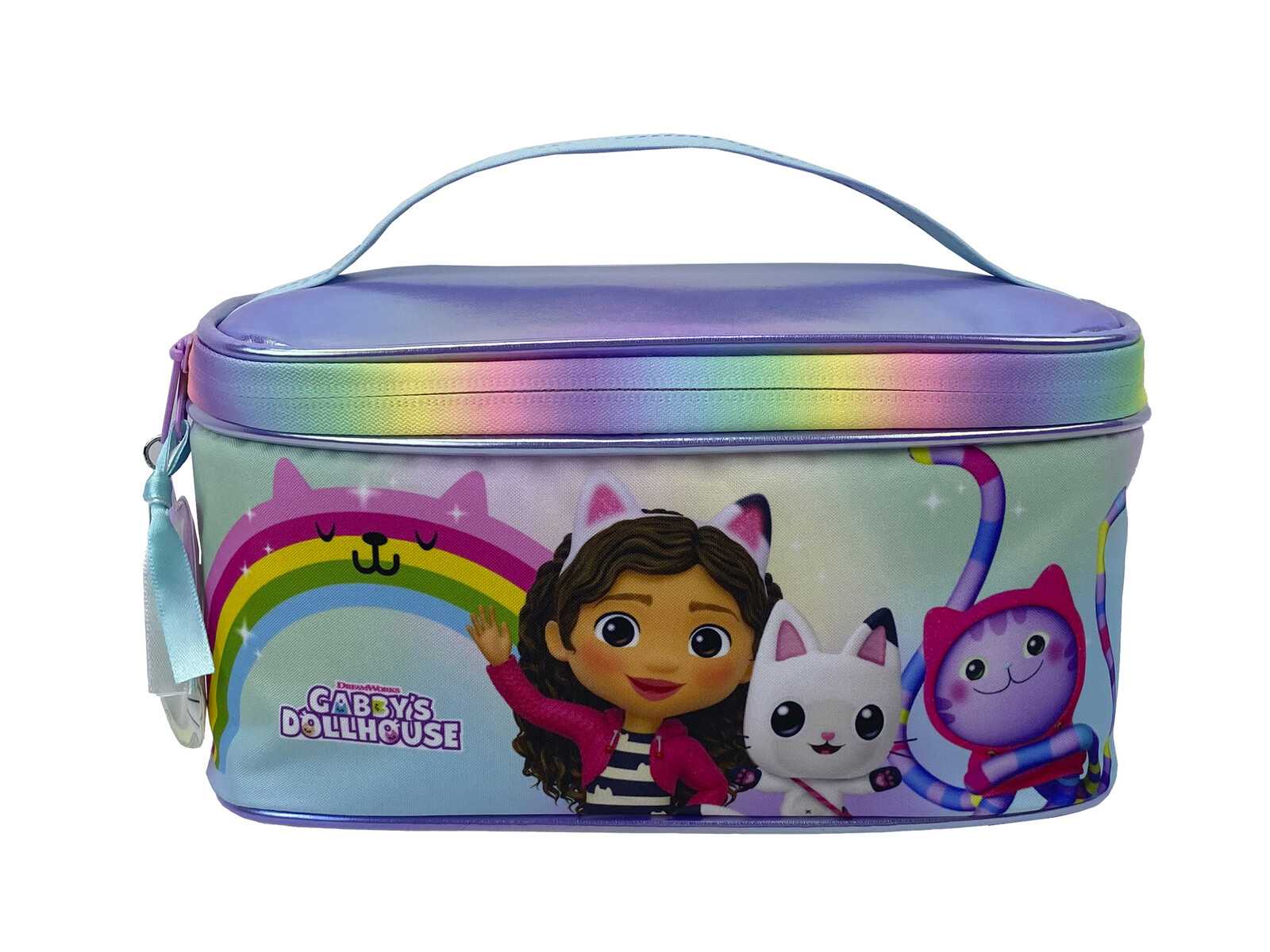 gabby´s dollhouse neceser con asa up (cyp imports - nc33-01gb)