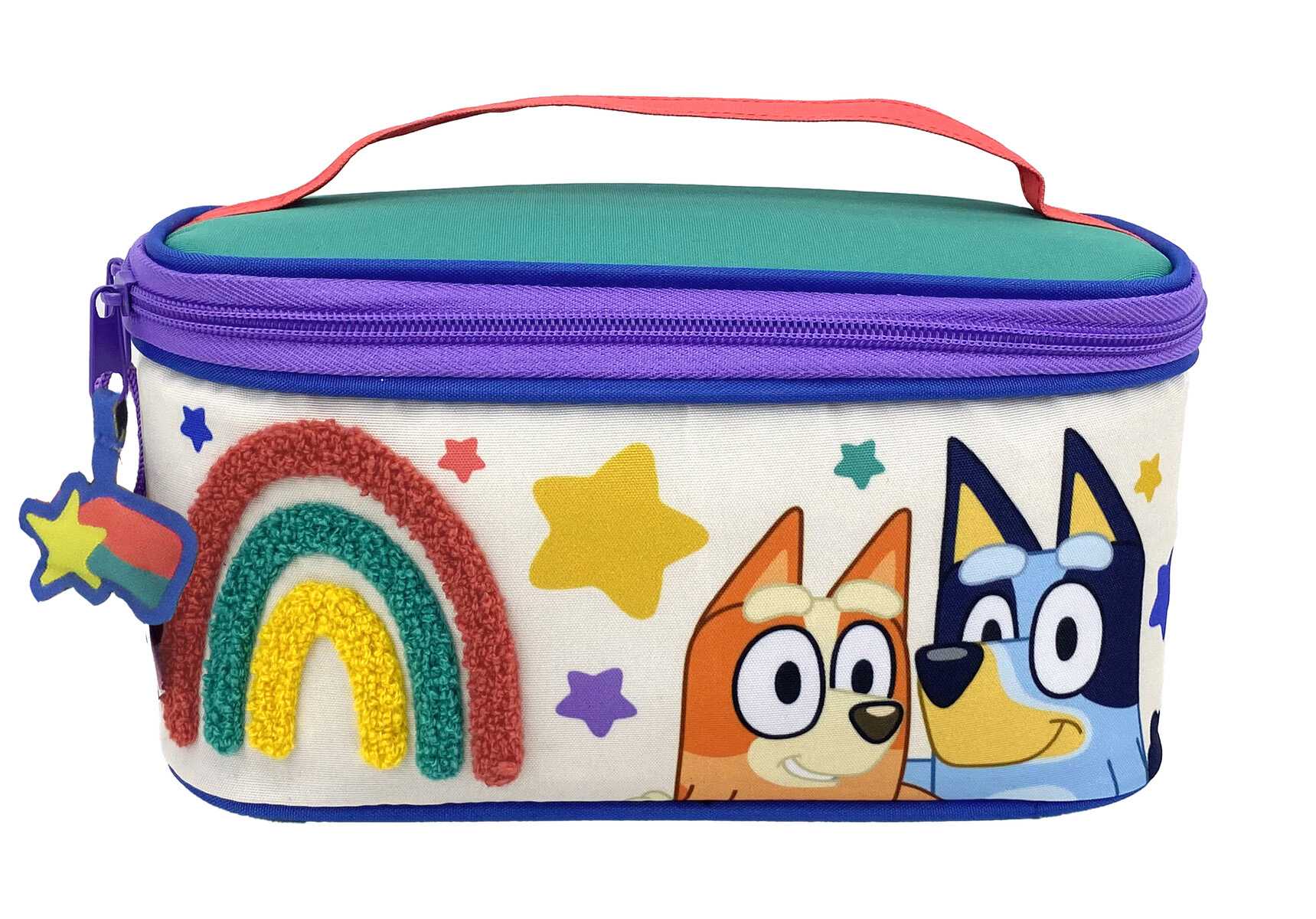 bluey neceser con asa rainbow (cypimports - nc32-01by)