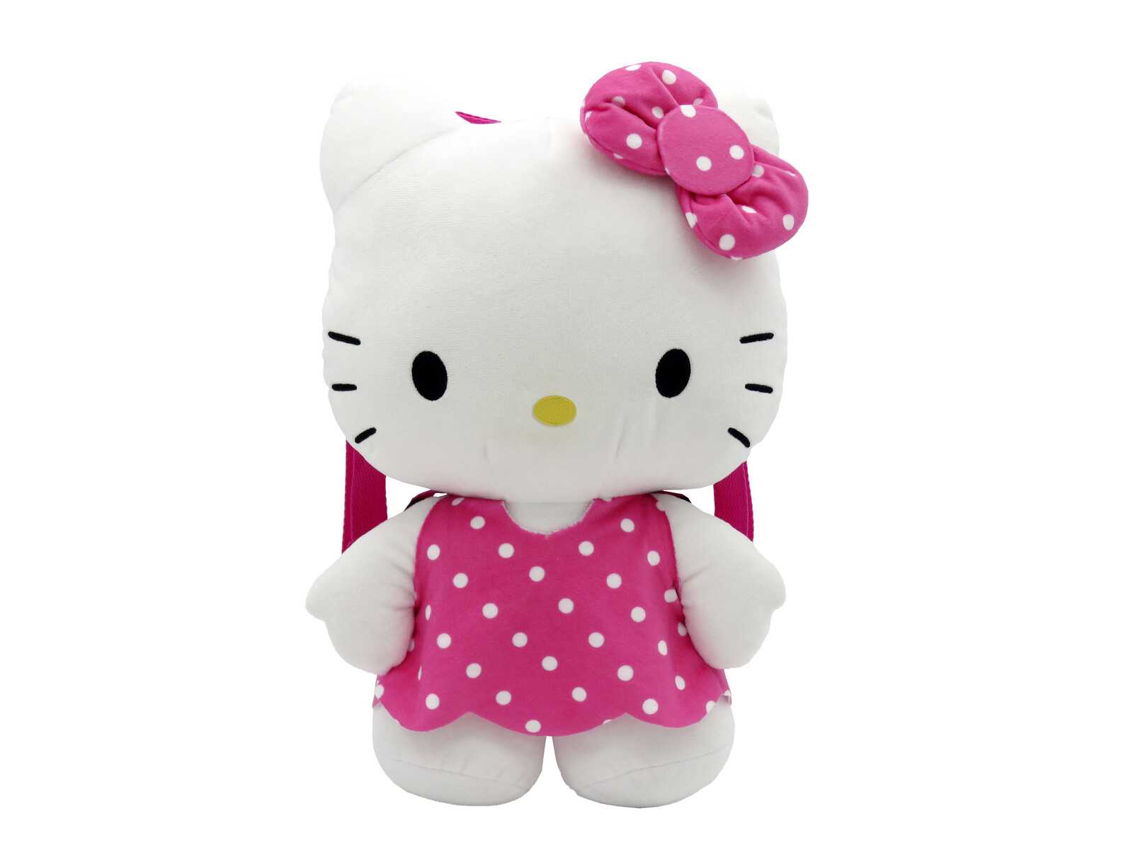 hello kitty mochila peluche rosa (cyp imports - mc37-104hk)