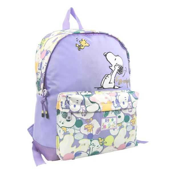 snoopy mochila juvenil adaptable (cyp imports - mc23-06sy)