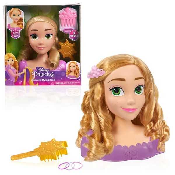 disney princess busto de diseÑo rapunzel (just play - 87047)