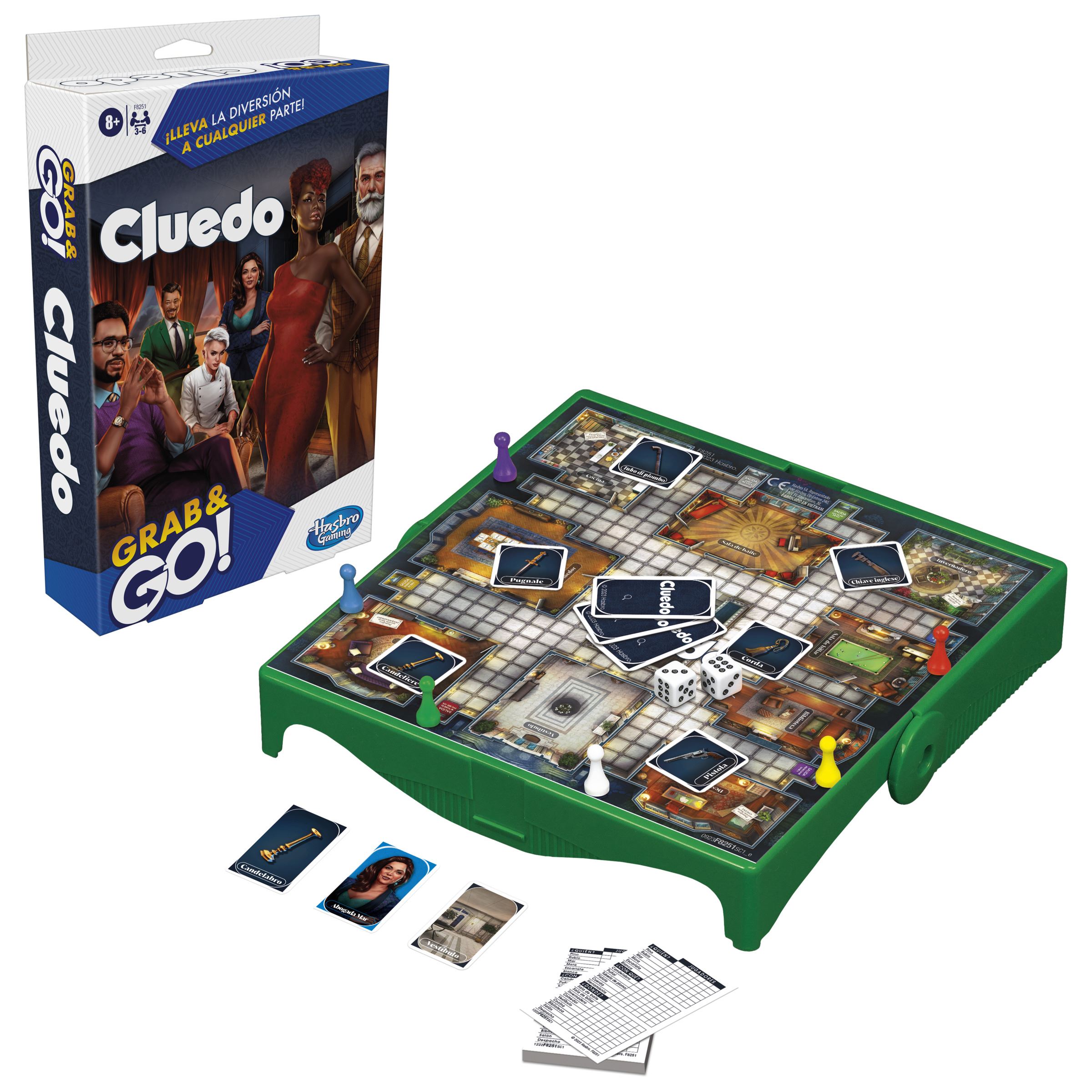 cluedo viaje (hasbro - f8251sc1)