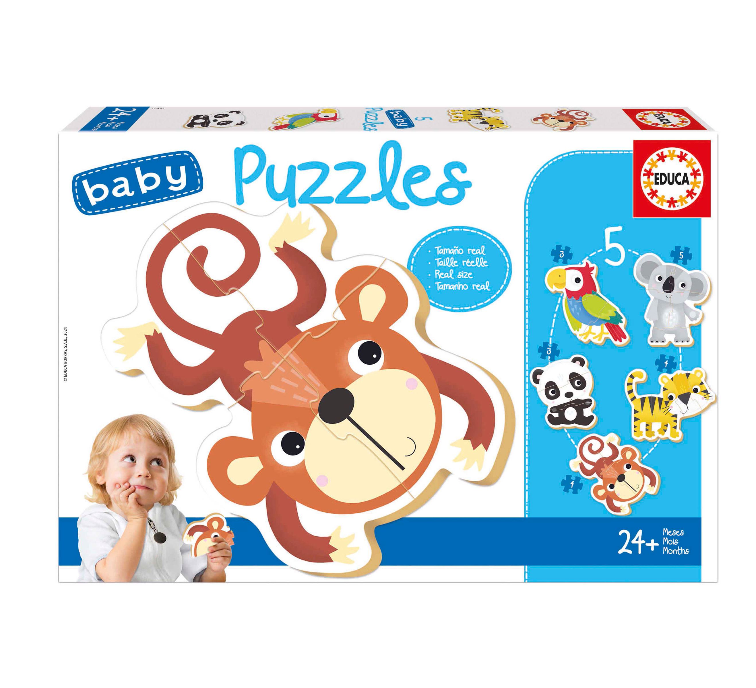 baby puzzles fauna salvaje (educa - 19952)