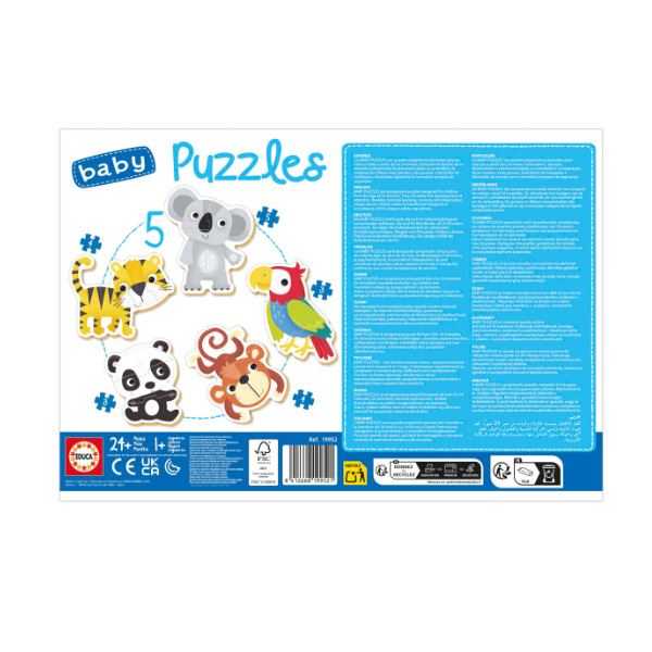 baby puzzles fauna salvaje (educa - 19952)