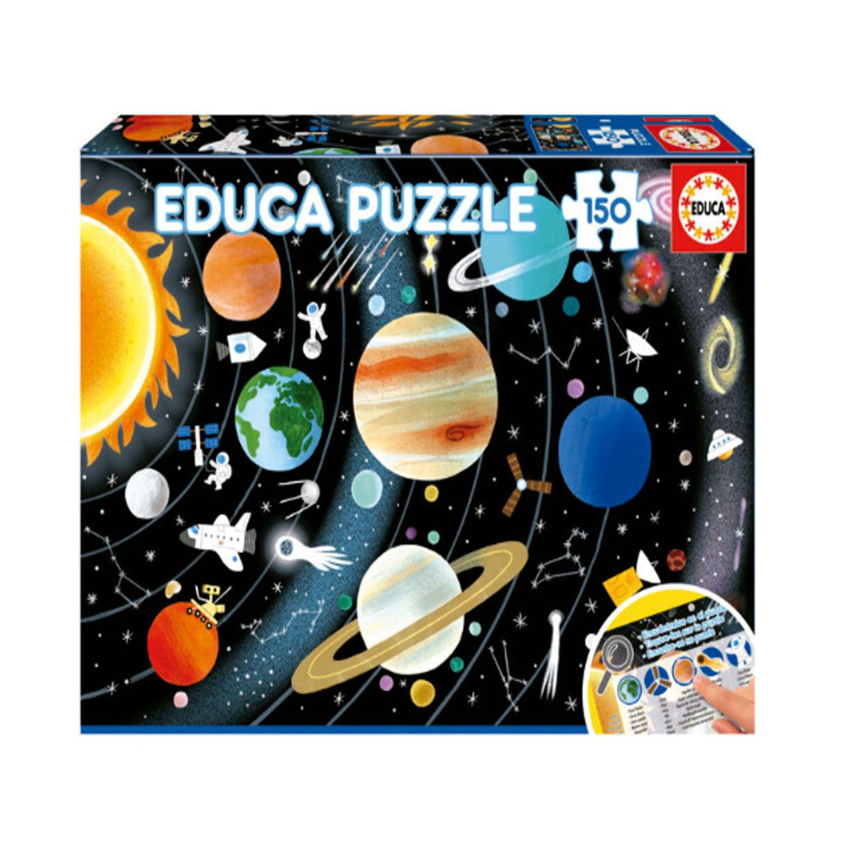 puzzle 150 piezas sistema solar (educa - 19584)