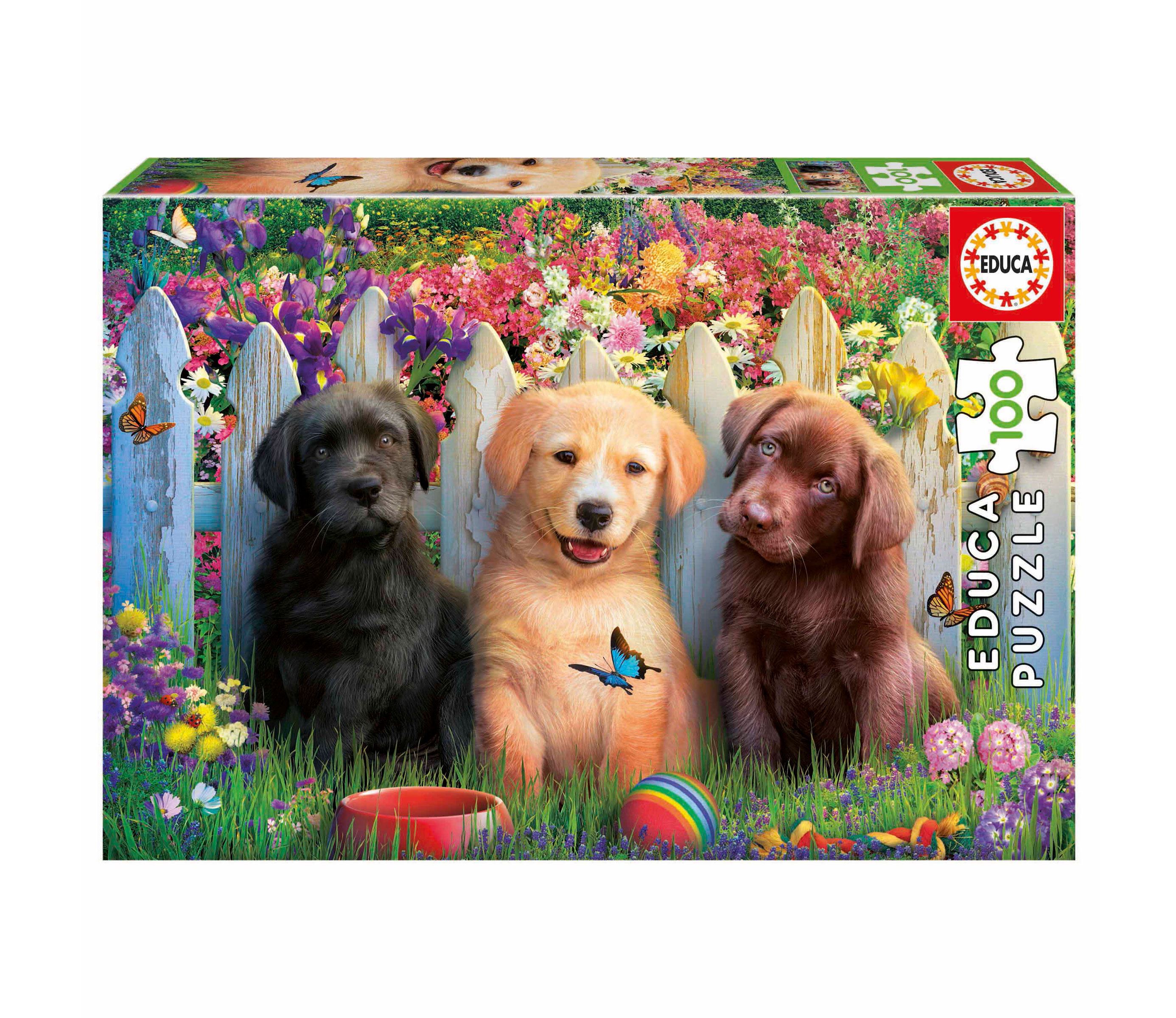 puzzle 100 piezas perritos (educa - 19994)
