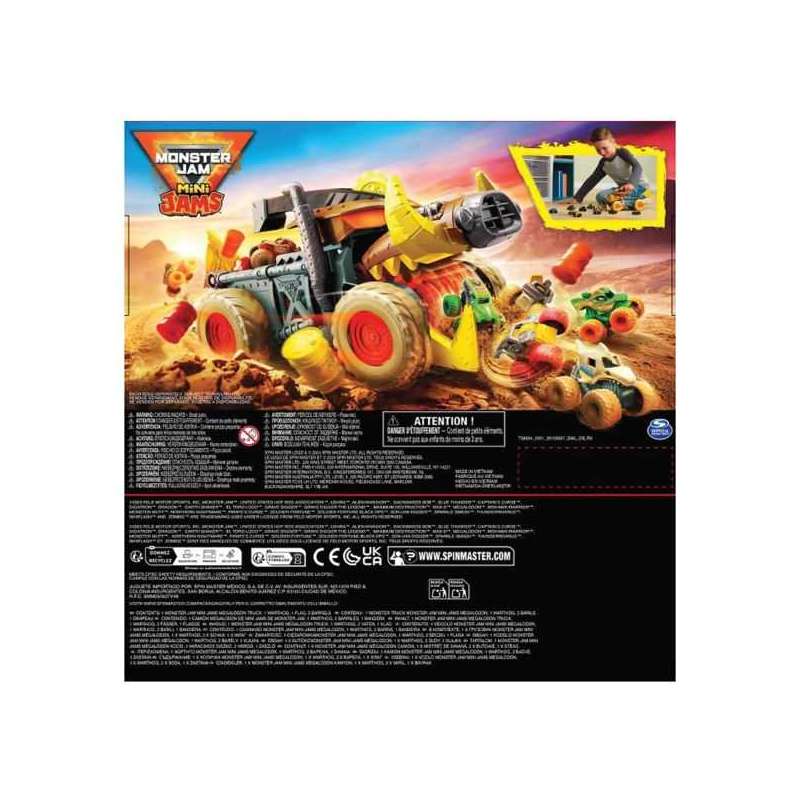 monster jam mini playset truck (spin master - 6071776) monster jam mini playset truck (spin master - 6071776)