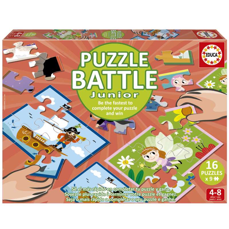 puzzle battle junior fantasy (educa - 20118)