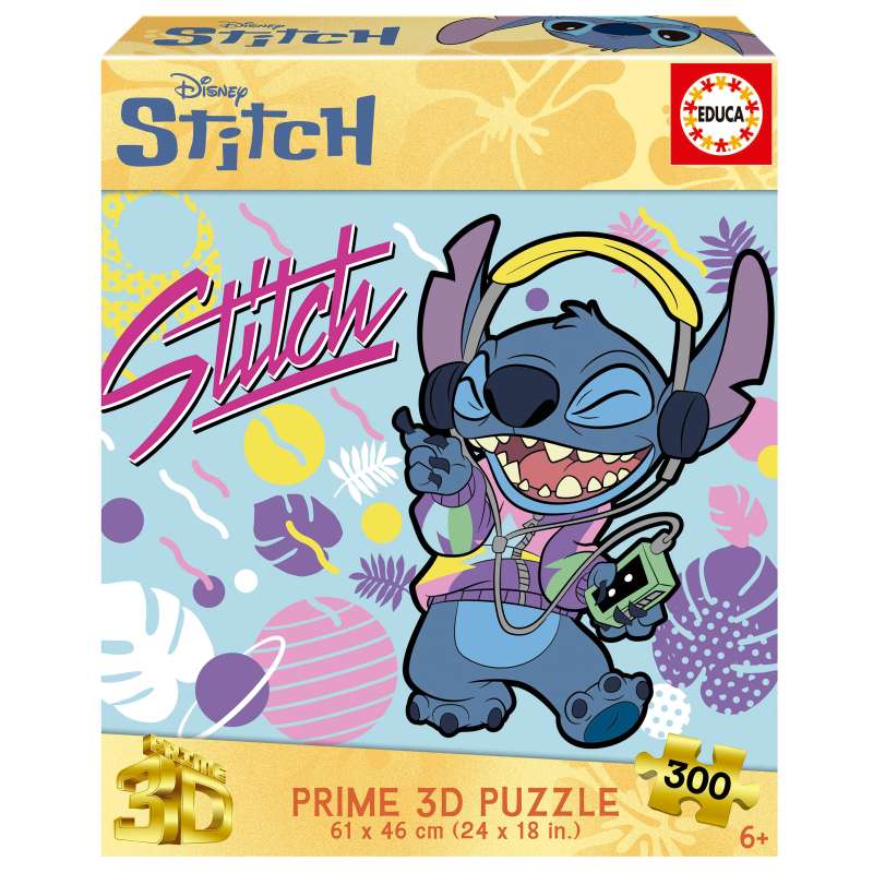puzzle 300 piezas 3d lenticular stitch (educa - 20273)